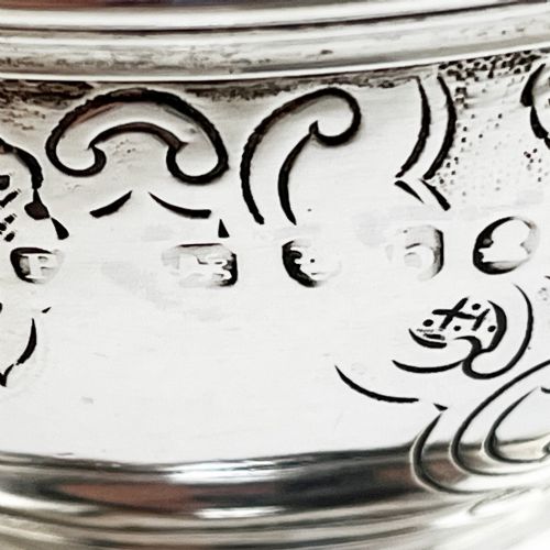 GOOD QUALITY PAUL STORR GEORGE III STERLING SILVER SOAP BOX - ADDITIONAL PHOTO 8