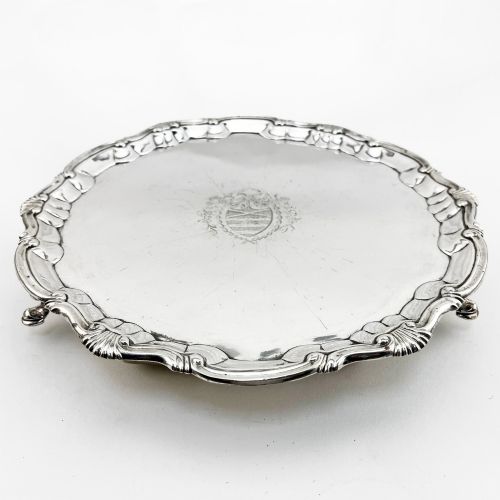 George II Sterling Silver Salver