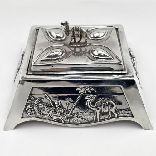 Mappin & Webb Regimental Sterling Silver Trinket Box or Casket
