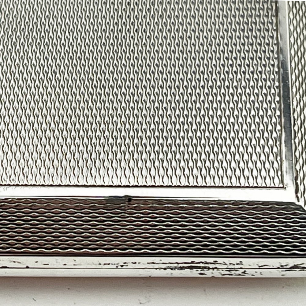 Pink Enamel Sterling Silver Card or Cheroot Case View III