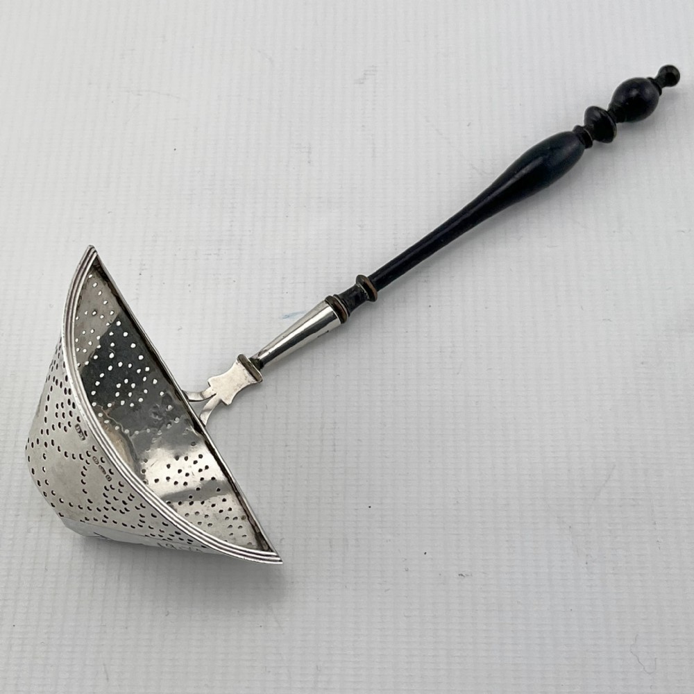 Dutch Bernard Muller Sterling Silver Tea Strainer