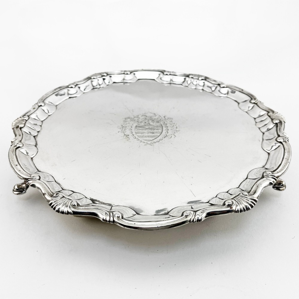 George II Sterling Silver Salver