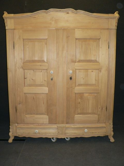 Antique Pine Wardrobe