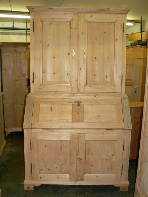 Antique Pine Secretaire