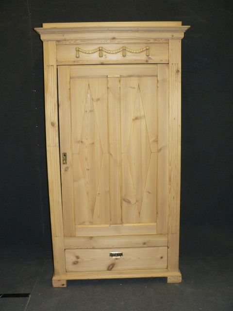 Dutch Antique Pine Cupboard