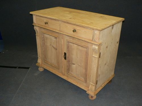 Antique Pine Dresser Base/cupboard