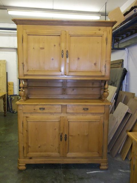 Large Antique Pine Dresser