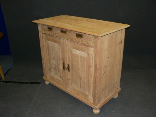 Hungarian Antique Pine Dresser Base.