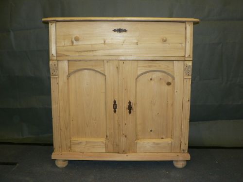 Hungarian Antique Pine Cupboard