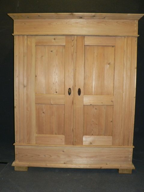 Antique Pine Wardrobe Which Dismantles for Delivery