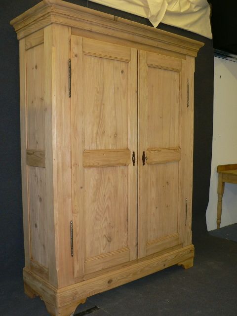 Large Antique Pine Wardrobe