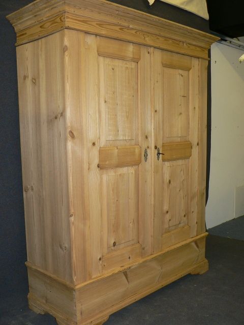 Antique Pine Wardrobe