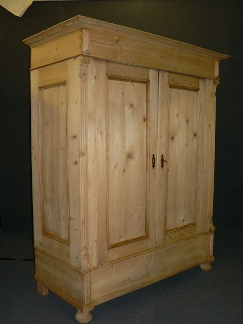 Antique Pine Wardrobe