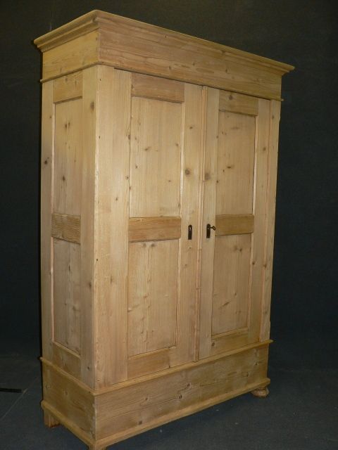 Antique Pine Wardrobe