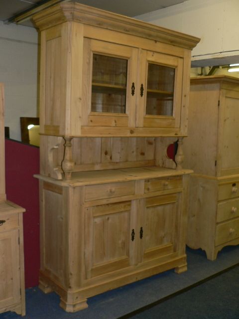 Large Antique Pine Dresser