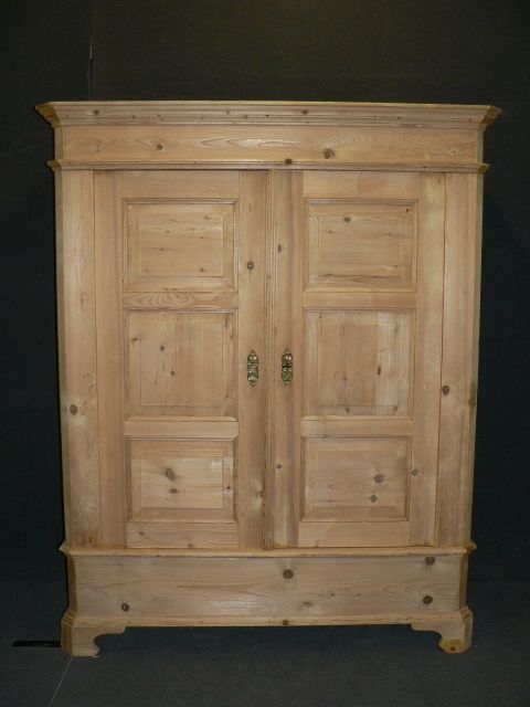 Antique Pine Wardrobe
