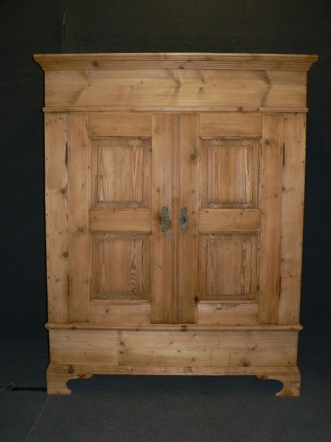 Antique Pine Wardrobe