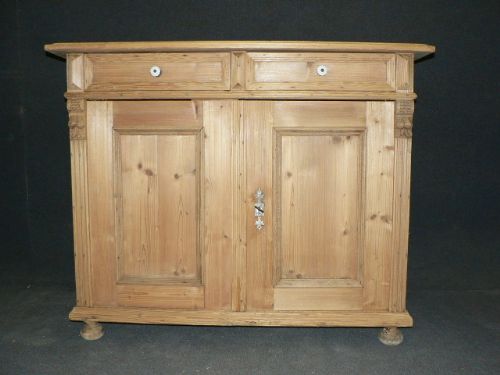 Antique Pine Dresser Base