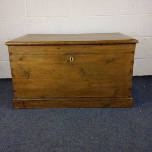 Antique Pine Blanket Box
