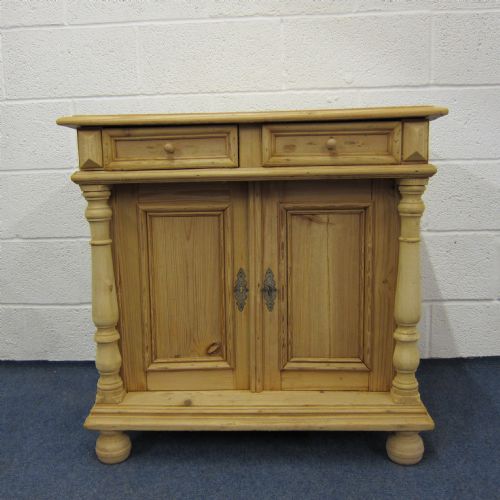 Small Antique Pine Dresser Base