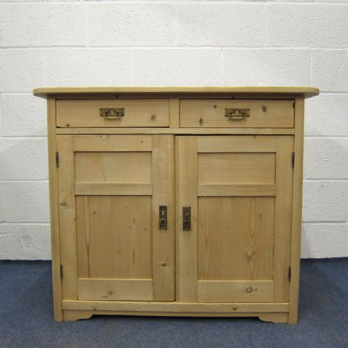 Small Antique Pine Cupboard