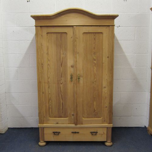 Antique Pine Wardrobe