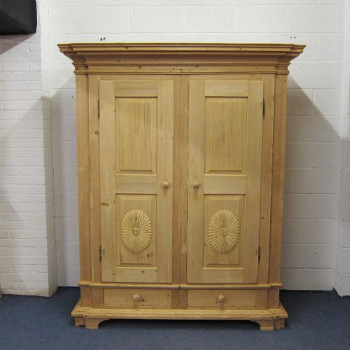 Very Old Pine Armoire