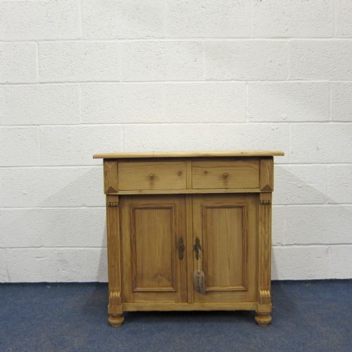 Small Antique Pine Cupboard