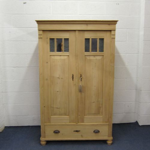 Antique Pine Wardrobe