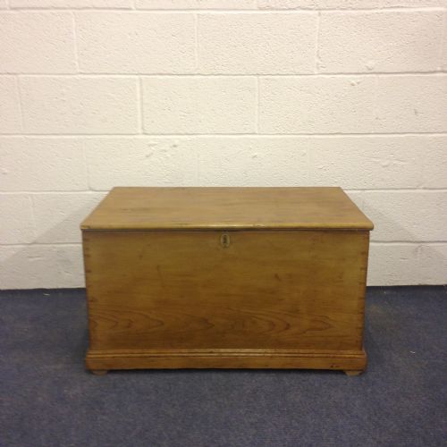 Antique Pine Blanket Box