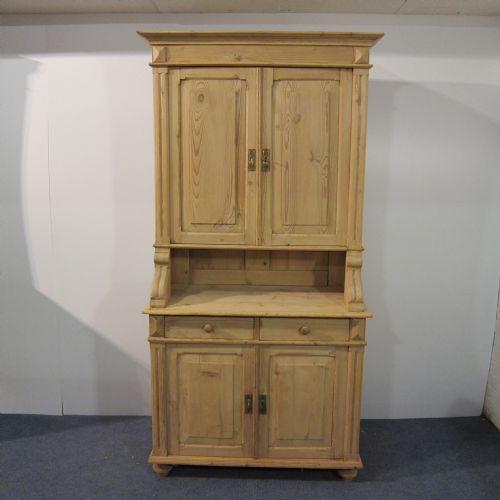 Tall Antique Pine Dresser
