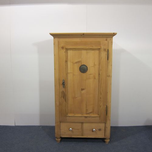 Antique Pine Larder Cupboard - 1 Door and 2 Drawers