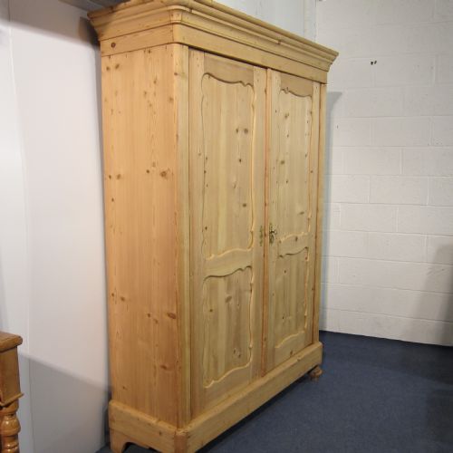 fig 2. Antique Pine Storage Cupboard and Wardrobe