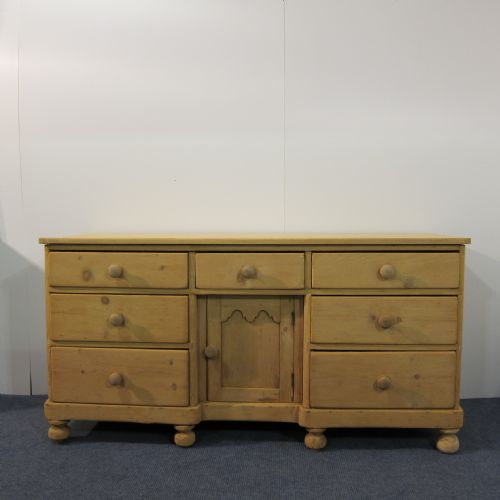 Antique Pine Base with Drawers