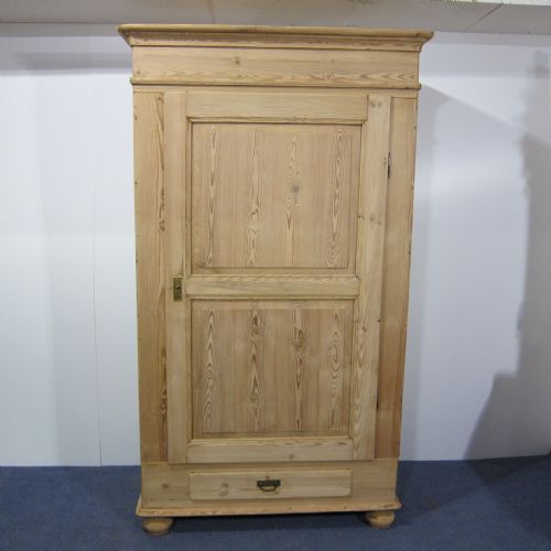 Old Pine Wardrobe 1 Door 1 Drawer - Dismantles