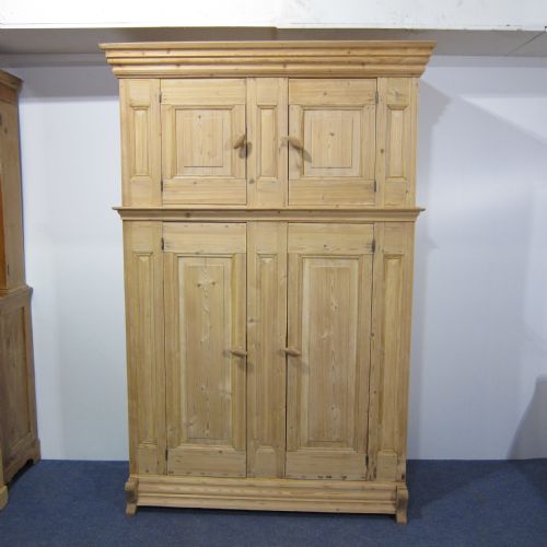 Large Very Old Pine Cupboard