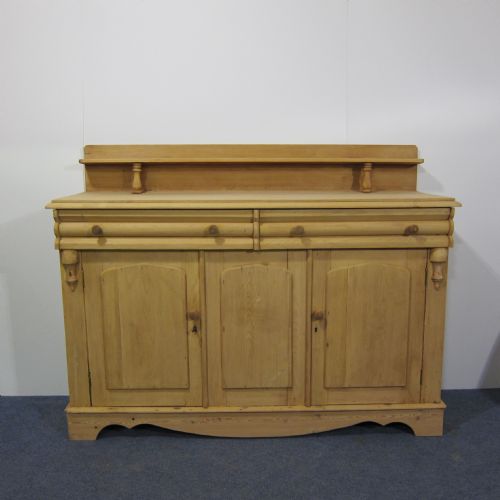 Large Victorian Pine Sideboard
