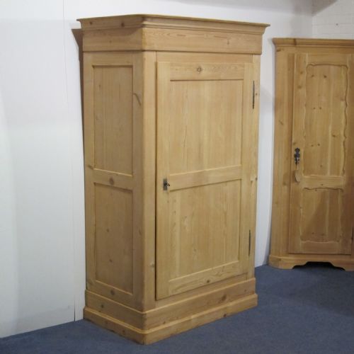 fig 1. Antique pine single wardrobe (dismantles)