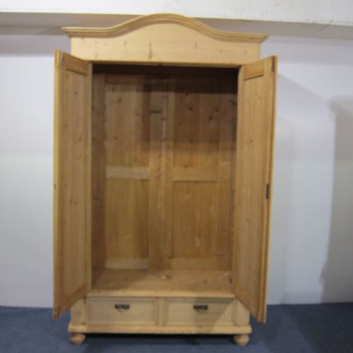 fig 1. Arched antique pine wardrobe - dismantles