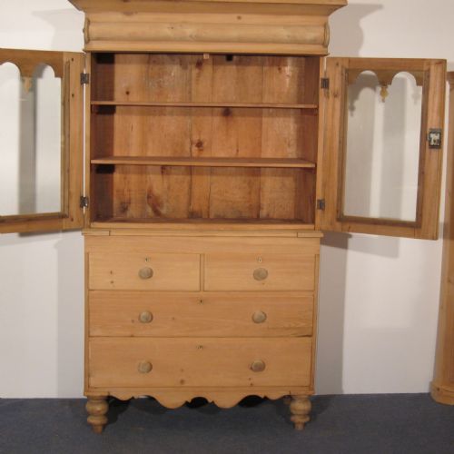fig 1. Antique Pine Scottish Farmhouse Dresser C.1880