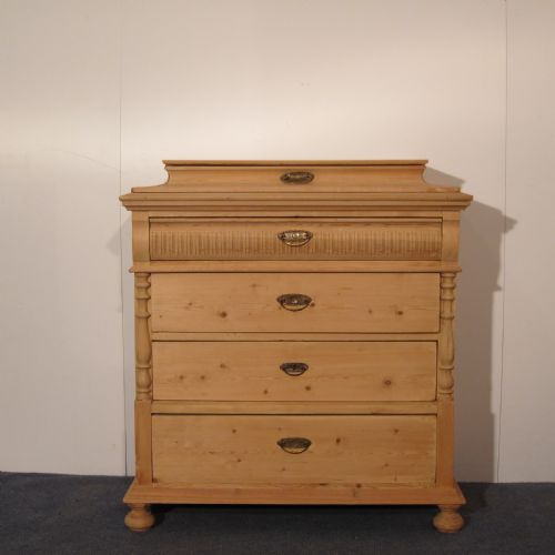 Danish Old Pine Chest of Drawers