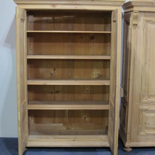 fig 1. Beautiful antique pine wardrobe
