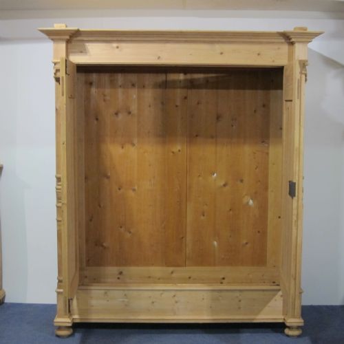 fig 1. Stunning large antique wardrobe C.1900's