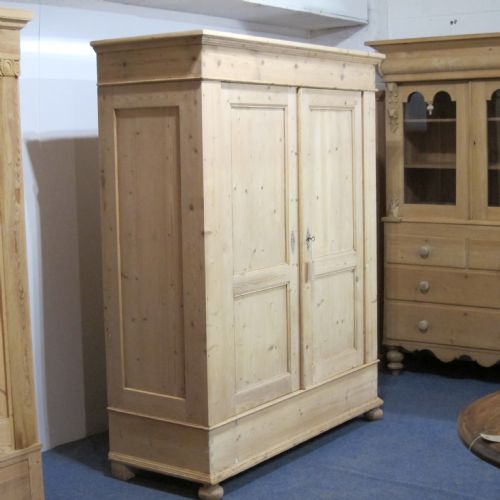 fig 1. Antique pine wardrobe (dismantles)
