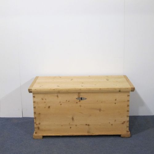 Antique Pine Box - Blanket Box/toy Box