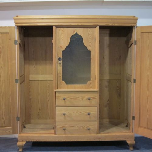 fig 1. Stunning Art Deco Antique Bedroom Wardrobe