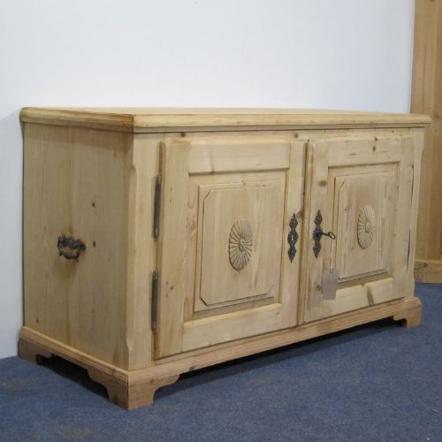 fig 1. Pretty Antique pine storage cupboard c.1900's