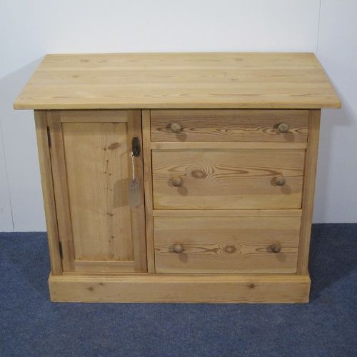 Small Antique Pine Storage Cupboard C.1920's