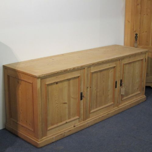 Very Large Antique Dining Room Server / Farmhouse Kitchen Cupboard