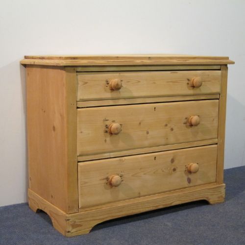 Small Antique Pine Chest of Drawers